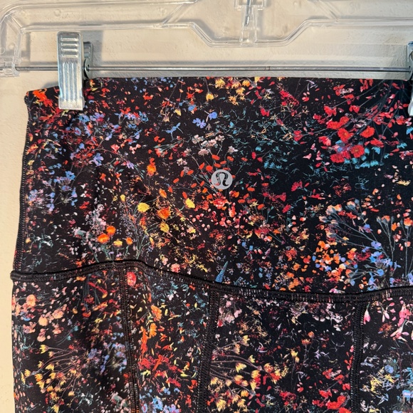 Lululemon Wunder Under Hi-Rise Legging Size 4 Flowerescent Multi 32" Long - Picture 9 of 14